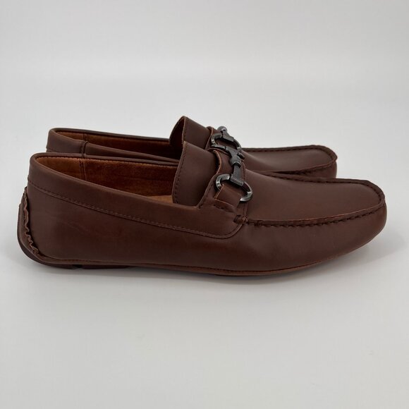 Kenneth Cole Reaction Lyon Bit Driver Size 11M Espresso Slip-On Loafer Shoe main image 8